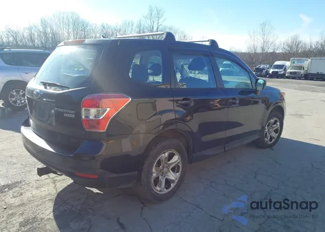 2015 Subaru Forester 2.5I z USA, uszkodzony, nr VIN JF2SJAACXFG494163